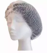 Berets White 21" Crimped 1000pcs carton - RCR International
