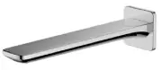 Oliveri PARIS WALL SPOUT 200mm Fixed 150/500kPa Brass Body CHROME