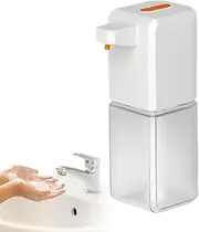 Foaming Soap Dispenser Touchless | USB Counter Top Dish Foam Pump | 17 Oz Electric Soap Dispenser with Sensor Control for Kitchen, Bathroom