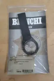 Bianchi 14414 Black 7404 Baton Ring Holder 1" Web Sewn Polymer