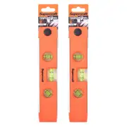 2x Supercraft Multipurpose Magnetic Spirit Torpedo Level Home Construction Tool