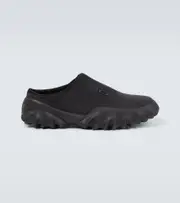 [Junya Watanabe] Junya Watanabe x Oakley suede slip-on sneakers UK 8 black