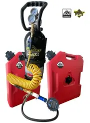 10lb Co2 Tank Tire Inflation Air System for OVERLAND w/ BONUS JERRY CANS!