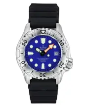RATIO FreeDiver Professional 500M Blue Dial Automatic 32GS202A-BLU Mens Watch