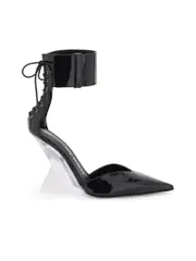 The Attico Patent Leather Morgan Pumps