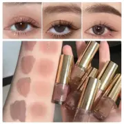 Shimmer Matte Eyeshadow Cream Nude Color Coffee Shadow Liquid Eyeshadow Beauty ]