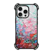 iPhone 16 Pro Bounce Case MagSafe Compatible Hydrangea Garden