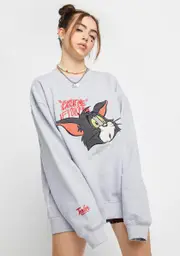 [Tealer] X Tom And Jerry Crewneck Tom