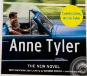 A Spool of Blue Thread by Anne Tyler | Uncorrected Proof ARC | Unread
