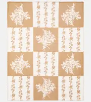 [Erdem] Erdem Wool-blend blanket One Size brown