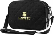 MEFESE Heating Bag Case Fast Warming 4 Timer Modes Adjustable Temperature USB Crossbody One Shoulder Warm Hand Bags with Earphone Hole Heated Hand Muff Mobile Phone Tablet Digital Storage Bag