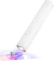 Ipetboom Mini Nail Lamp Portable Cordless LED Gel Nail Polish Dryer Light with Dual Timer Settings Long Battery Life Efficient Drying for Manicure Compact for Travel