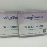 2 NEW Safe N Simple X-Tra Wide Skin Barrier Arc 30pcs 2" Arcs SNS21130