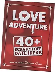Ｓｉｍｈｏａ Romantic and Fun Couple Gift Ideas Date Adventure Scratching Off Date Night Card Game
