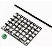 1PCS 8x5 40 LED Matrix 5050 RGB WS2812 LED Full-Color Driver Board For Arduino S