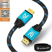 4K HDMI Cable 2.0-B High-Speed 0.5M / Supports 4K@60Hz, 3D, Ethernet, HDR, Audio Return