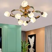 50 cm Cluster Design Geometric Shapes Ceiling Lights Glass Copper Industrial Brass Modern Nordic Style 110-120V 220-240V