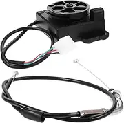 LALADEFIEE Throttle Kit for Electric Motorcycle Mini Bike Throttle Cable Go Kart Handlebar Grip Adjuster Central Control Accelerator Easy Installation