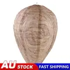 Wasp Nest Decoy Hanging Wasp Deterrent for Hornets Yellow Jackets (1 Regular)