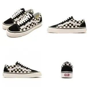 【VANS】休閒鞋 Old Skool 36 DX 黑 白 棋盤格 安納海姆 男鞋 女鞋(VN0A38G2OAK)