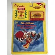 Vtg 1990 Golden Story Book n Tape Alvin & The Chipmunks Merry Christmas NEW