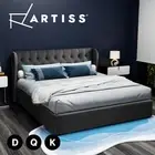 Artiss Bed Frame Double Full Queen King Size Gas Lift Base With Storage