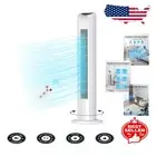 Sleek Bladeless Tower Fan with Remote Control - 3 Speeds for Modern Living