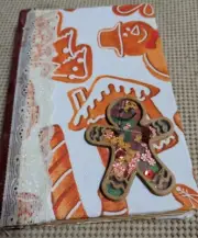 Ginger Bread Man Shaker Note Book