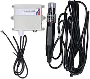 Fdit Transmitter, DC10~30V Industrial RS485 Transmitter Humidity Temperature Sensor Water Quality Monitoring for Water Aquaculture
