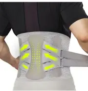 New Back Brace for Lower Back Pain Relief Aofit Large Adjustable