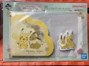 Ichiban Kuji Pokemon H Prize Memo & Sticker Set Pikachu & Eevee Japanese Product