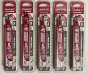 Lot Of 15 Diablo 6" Reciprocating Saw Blades 5pck Thick Metal Carbide DS0610CF3