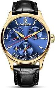 TEINTOP Carnival Men's Watch Complications Power Reserve Display Dual Time Zone