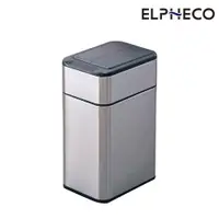 在飛比找ETMall東森購物網優惠-ELPHECO 不鏽鋼雙開除臭感應垃圾桶20L ELPH98