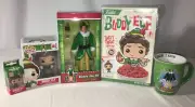 NEW Lot Buddy the Elf Neca figure Funko pop 484 Cereal Mug