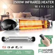 Maxkon Carbon Infrared Heater Electric Instant Strip Heat 2500W Outdoor Home Bar