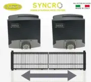 APC Proteous 500 Solar Powered Bi-Parting Double Sliding Gate Automation Kit