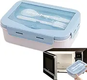 Lunch Box for Kids - School Style Lunch Container, Keep Food and Organized | Leak Proof Compartment, Easy to Clean, Compact and Lightweight, Perfect for , Kids, Luggage