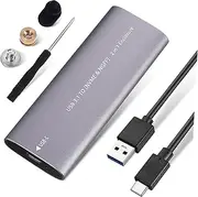 LIFKICH Portable External Hard Disk Small Ssd Enclosure for High-Speed Data Transfer for Office Use Compact Design for Easy Portability Supports Capacity Files