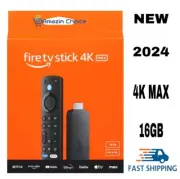 AMAZON FIRE TV Stick 4K MAX 16GB - Wi-Fi 6E - Streaming Device. New Generation