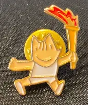 BARCELONA 1992 - OLYMPIC TORCH MASCOT PIN