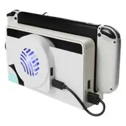 Cooling Fan for Nintendo Switch OLED with Extra USB Port Switch OLED External Cooling System