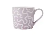 Mikasa Textured Purple Swirl Mug 360ml