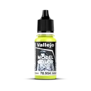 Vallejo Model Colour #090 - Yellow Green - 18 ml Matt Acrylic Paint
