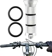 Cycle Expansion Plug for Headset | Steerer Top Cap Aluminum Alloy Headset Compression Plug - Carbon Fork Cycle Supplies Thread Reusable Expansion Plug for Mountain Cycle & Road Cycle