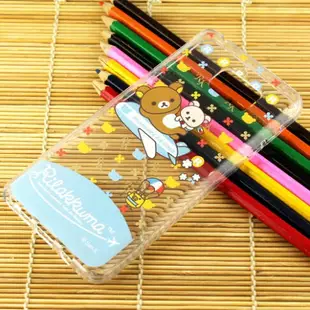 Rilakkuma 拉拉熊 Samsung Galaxy Note 5 彩繪透明保護軟套