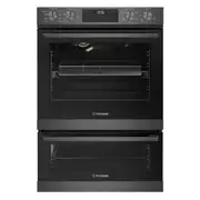 Westinghouse 60cm Multi-Function Duo Oven with Airfryer - Dark Stainless Steel