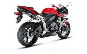 Akrapovic Exhaust Road Legal Titanium Slip On Can Honda CBR600RR 2007