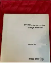 2020 Can-Am Spyder F3 F3-T F3-S F3 Limited motorcycle service manual book
