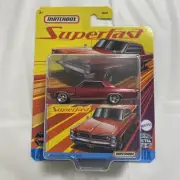 Matchbox Superfast (2020) Red 1964 Pontiac Grand Prix Metal New